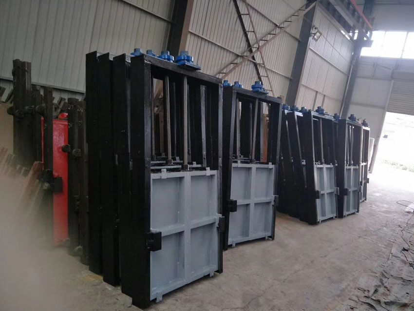 機閘一體鋼閘門