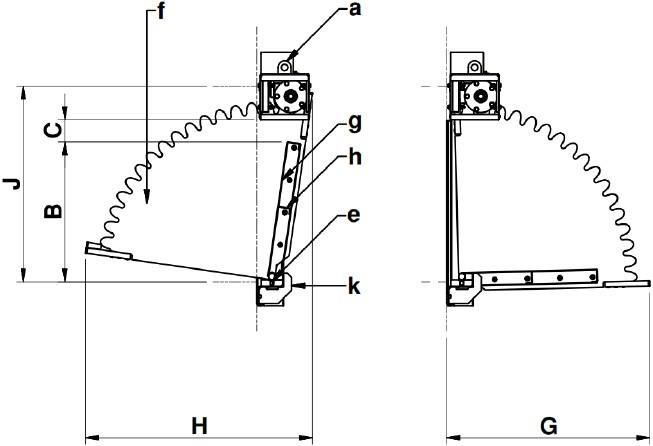 旋轉(zhuǎn)式調(diào)節(jié)溢流堰門